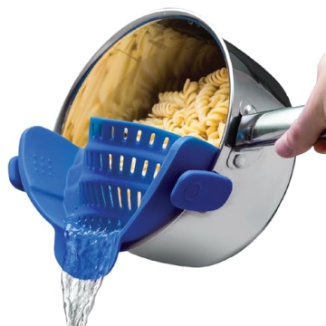 Kitchen Gizmo Snap N' Strain: Heat-Resistant Silicone Colander
