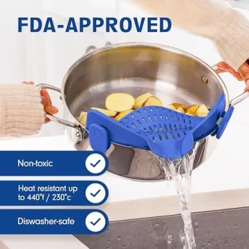 Snap N' Strain Colander - Essential Kitchen Tool