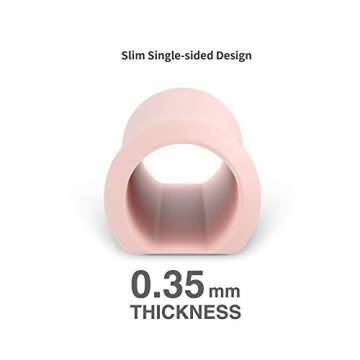 3 Pack iPencil Grips Case Cover Silicone Sleeve Holder Compatible with Apple Pencil (USB-C)&Apple Pencil (2nd Generation),iPad Pro 11 12.9 inch 2018(White, Pink, Purple)