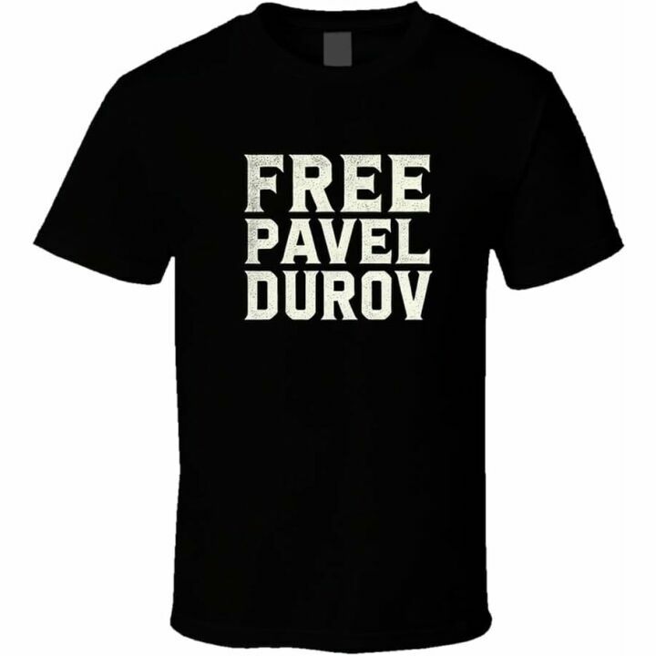 Free Pavel Durov T-Shirt for Privacy Advocates