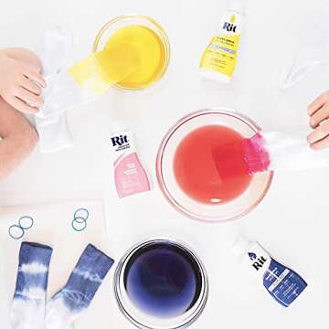 Transform Fabrics with Rit All-Purpose Dye in Denim Blue