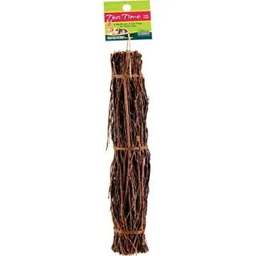 Natural Tea Twigs Chew Toy for Rabbits, Guinea Pigs & Chinchillas