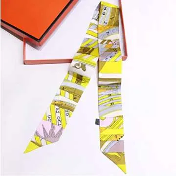 JERLA 100% Mulberry Silk Scarf for Women