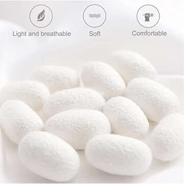 JERLA 100% Mulberry Silk Scarf for Women