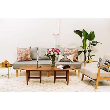 Benchmark Bouquets Delightful Roses & Alstroemeria, Glass Vase Included, Gift Fresh Flowers for Valentine’s Day, Birthday, Anniversary, Get Well, Sympathy, Congratulations, Thank You, Just Because