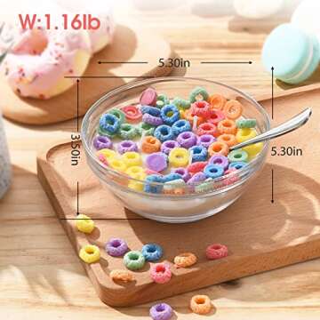 Cereal Candle Bowl - Unique Vanilla Scented Candle Gift