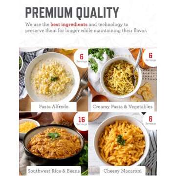 READYWISE - Prepper Pack Bucket, 52 Servings, Emergency, MRE Meal & Drink Supply, Premade, Freeze Dried Survival Food, Hiking, Adventure & Camping Essentials, Individually Packaged, 25 Year Shelf Life