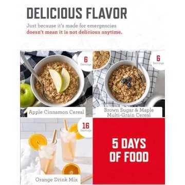 READYWISE - Prepper Pack Bucket, 52 Servings, Emergency, MRE Meal & Drink Supply, Premade, Freeze Dried Survival Food, Hiking, Adventure & Camping Essentials, Individually Packaged, 25 Year Shelf Life