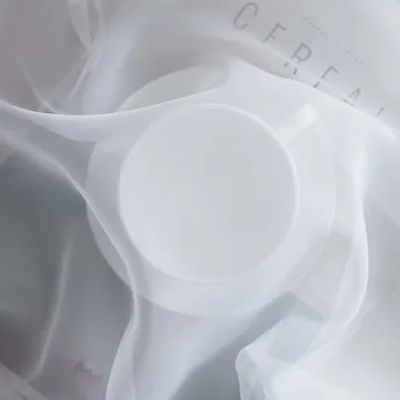 HLC.ME Sheer Voile Curtains Set for Home Decor