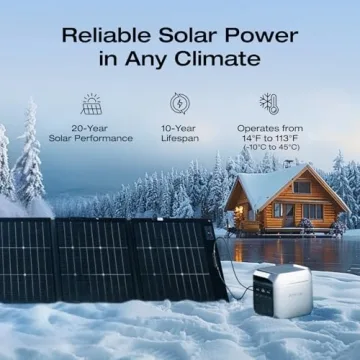 ECOFLOW DELTA 3 Plus Solar Generator with Bifacial Panel