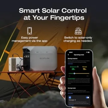 ECOFLOW DELTA 3 Plus Solar Generator with Bifacial Panel