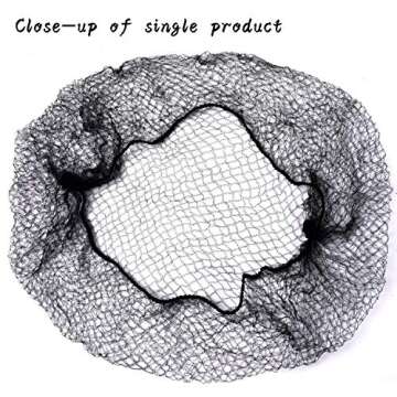 Smilco Hair Net, 100 Pcs Elastic Mesh for All Hair Types