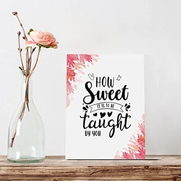 Geelfland Teacher Appreciation Cards - Heartfelt Gratitude