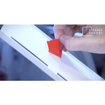 Peel Stick Yogurt Fridge Organizer 4 Cups Space Saving