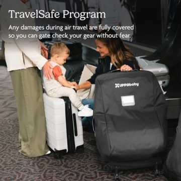 UPPAbaby Travel Bag for Car Seats with Smooth Wheels