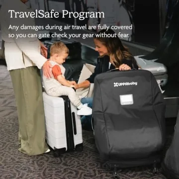 UPPAbaby Travel Bag for Car Seats with Smooth Wheels