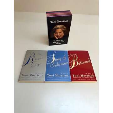 Toni Morrison Box Set: The Bluest Eye, Song of Solomon, Beloved