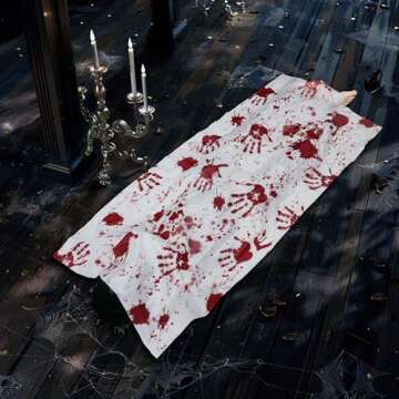 Hourleey 5.2 FT Halloween Decorations Outdoor Props, Animated Back from The Grave Dead Body with Sou...