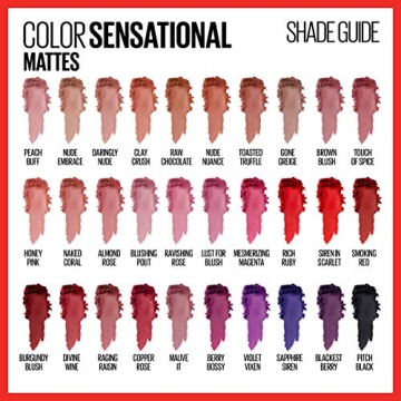 Maybelline Color Sensational Matte Lipstick - Hydrating Beauty