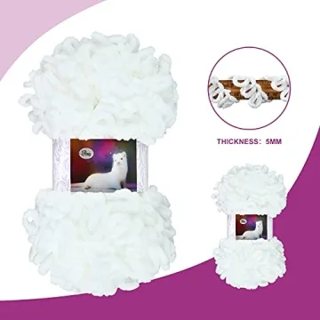 3 Rolls Soft Fluffy Finger Blanket Yarn for DIY Crafts