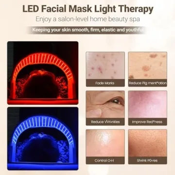 Toponechoice LED Face Mask for Radiant Skin at Home