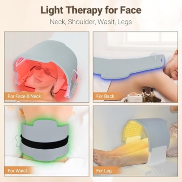 Toponechoice LED Face Mask for Radiant Skin at Home