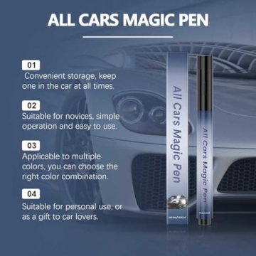 Qifflilk All Cars Magic Pen for Car Scratches - Quick Fix, Lightweight, Fast