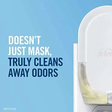 Febreze Plug In Air Freshener, Odor-Fighting Scented Oil Warmer Device, Air Fresheners for Home and Bathroom and Kitchen, 1 Count
