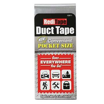 Compact RediTape Duct Tape 3-Pack for Travel & Crafts