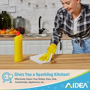 AIDEA Microfiber Cleaning Cloths 50-Pack for Home Cleaning