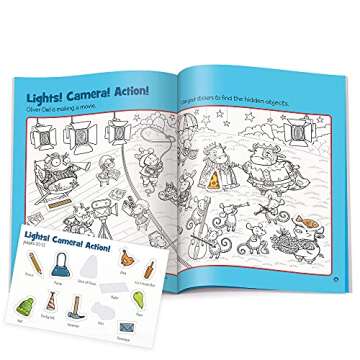 Highlights for Children My First Hidden Pictures 2022 Activity Books for Kids Ages 3-6, 4-Book Set of Travel-Friendly Screen Free Seek and Find Fun with Stickers