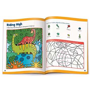 Highlights for Children My First Hidden Pictures 2022 Activity Books for Kids Ages 3-6, 4-Book Set of Travel-Friendly Screen Free Seek and Find Fun with Stickers