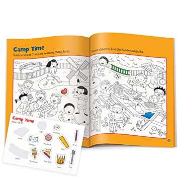 Highlights for Children My First Hidden Pictures 2022 Activity Books for Kids Ages 3-6, 4-Book Set of Travel-Friendly Screen Free Seek and Find Fun with Stickers