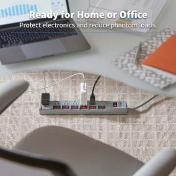 Tripp Lite TLP76MSG 7 Outlet Surge Protector Power Strip - Efficient Energy Saver