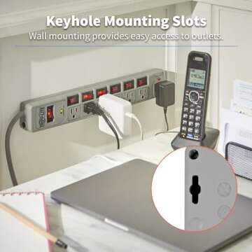 Tripp Lite TLP76MSG Surge Protector with 7 Outlets