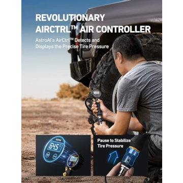 AstroAI T6 Offroad Air Compressor for Efficient Inflation