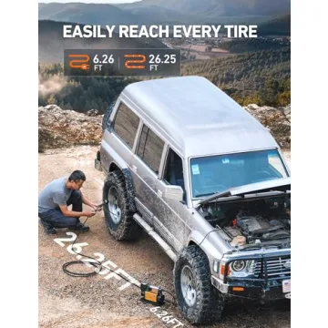 AstroAI T6 Offroad Air Compressor for Efficient Inflation