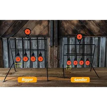 Durable Resetting BB Gun Targets for Outdoor Shooting
