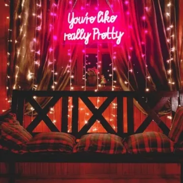 You Are Like Really Pretty Neon Sign - 15x9 Pink Decor