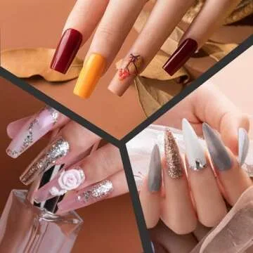 Beetles 488 Pcs Acrylic Nails Kit for Stunning Nail Art