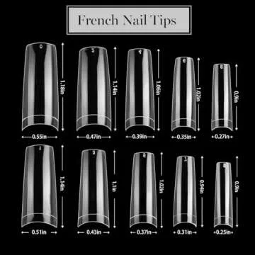 Beetles 488 Pcs Acrylic Nails Kit for Stunning Nail Art