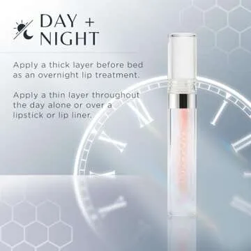 COSMEDIX Lumi Crystal Lumi Crystal Liquid Crystal Lip Hydrator - Plumping Lip Gloss for Women for Plumped, Luscious & Fuller-Looking Lips - Long-Lasting Moisturizing Lip Filler with High-Shine Finish