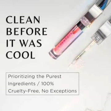 COSMEDIX Lumi Crystal Lumi Crystal Liquid Crystal Lip Hydrator - Plumping Lip Gloss for Women for Plumped, Luscious & Fuller-Looking Lips - Long-Lasting Moisturizing Lip Filler with High-Shine Finish