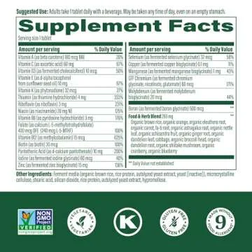 MegaFood One Daily Men’s Multivitamins for Vitality