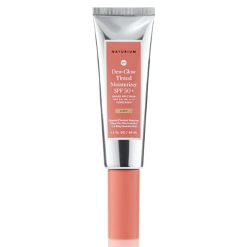 Naturium Dew-Glow Tinted Moisturizer SPF 50+ - Radiant, Hydrating Sunscreen