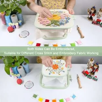 Guofa Adjustable Embroidery Frame Stand for Sewing Crafts