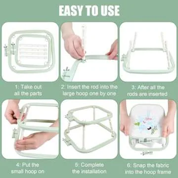 Guofa Adjustable Embroidery Frame Stand for Sewing Crafts