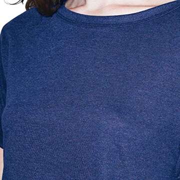 American Apparel Women's Tri-Blend Short Sleeve Scrimmage T-Shirt