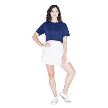 American Apparel Women's Tri-Blend Short Sleeve Scrimmage T-Shirt