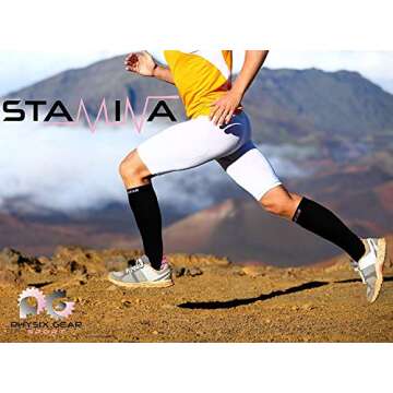 Physix Gear Compression Socks for Optimal Circulation and Comfort